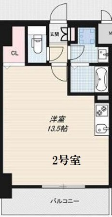 山陽姫路駅 徒歩5分 6階の物件間取画像